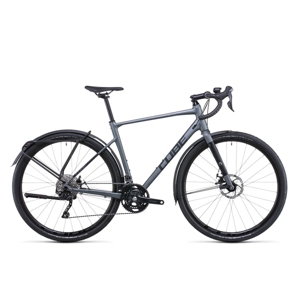 Bicicleta de gravel CUBE  Nuroad Pro FE InkGrey´n´Black 58cm / L