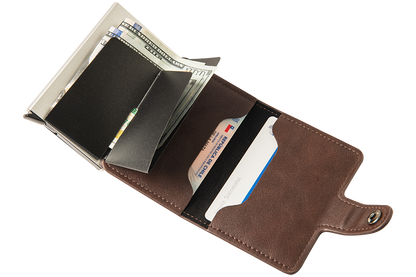 Billetera Slim Wallet Brown