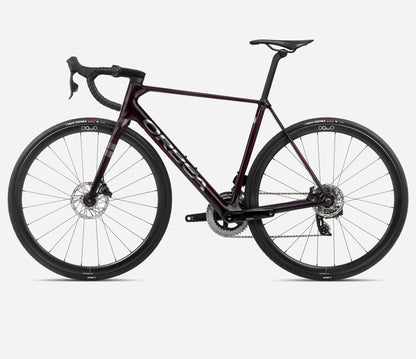 Bicicleta Ruta Orbea ORCA M31 ETEAM PWR Burdeos-Titanio