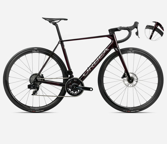 Bicicleta Ruta Orbea ORCA M21eTEAM PWR Burdeo