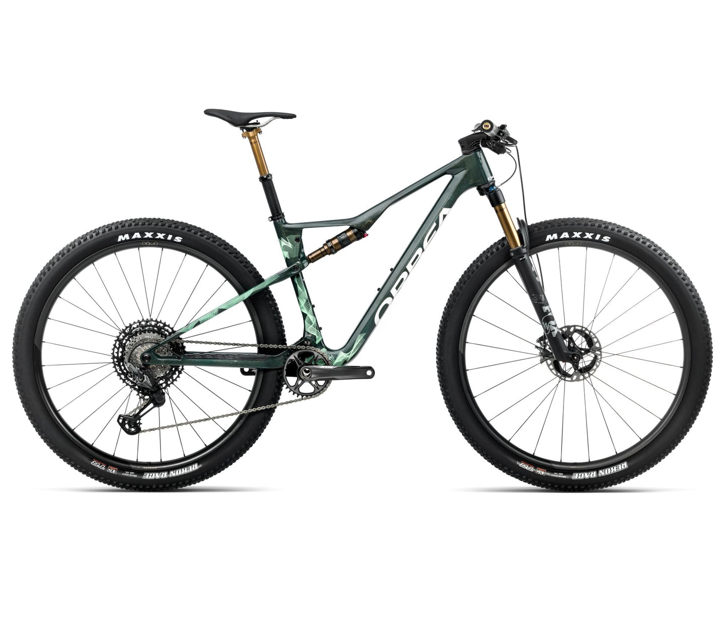 Bicicleta Cross Country Orbea Oiz M-Team Factory Aro 29 Verde
