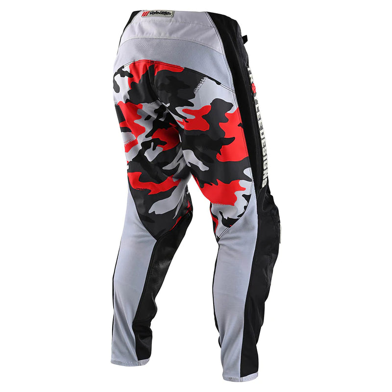 Pantalón de moto GP Formula Camo Black/Rocket Red Troy Lee Designs