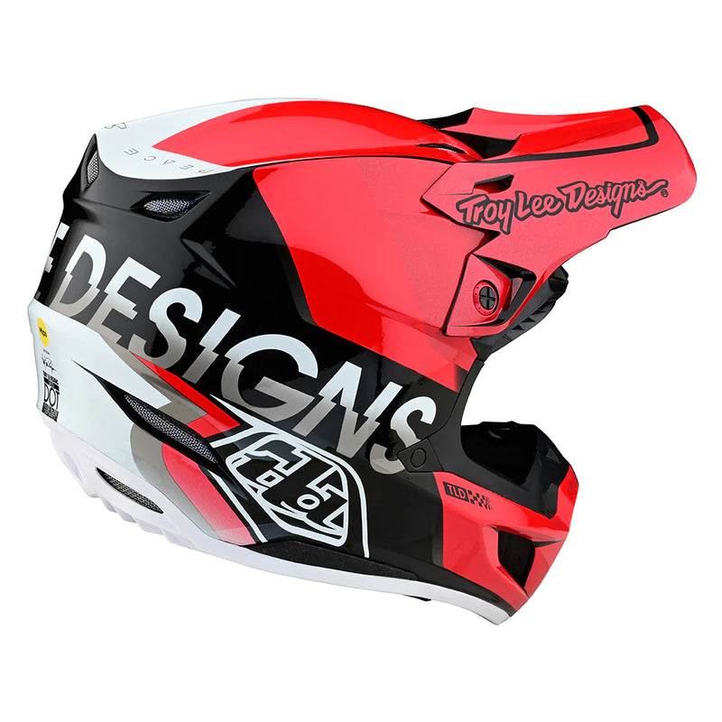 Casco de Moto SE5 Composite Qualifier Red/Black Troy Lee Designs