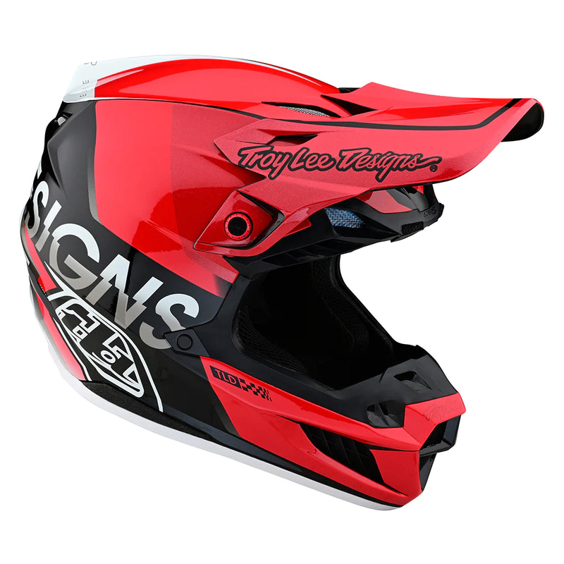 Casco de Moto SE5 Composite Qualifier Red/Black Troy Lee Designs
