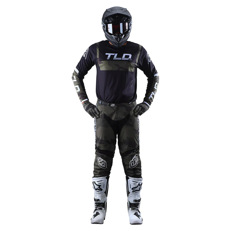 Pantalón de moto GP Brazen Camo Army Green Troy Lee Designs