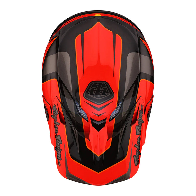 Casco de Moto SE5 Carbon Saber Rocket Red Troy Lee Designs