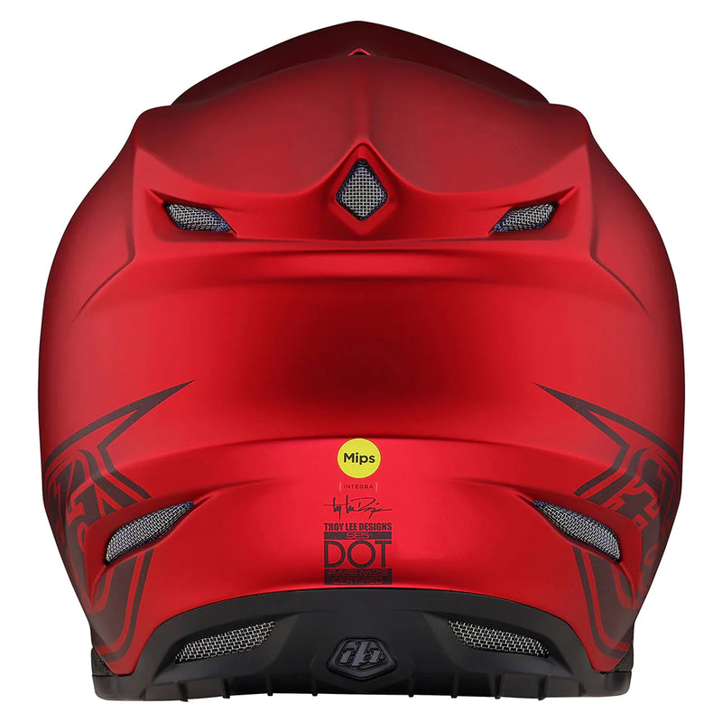 Casco de Moto SE5 Composite Core Red Troy Lee Designs