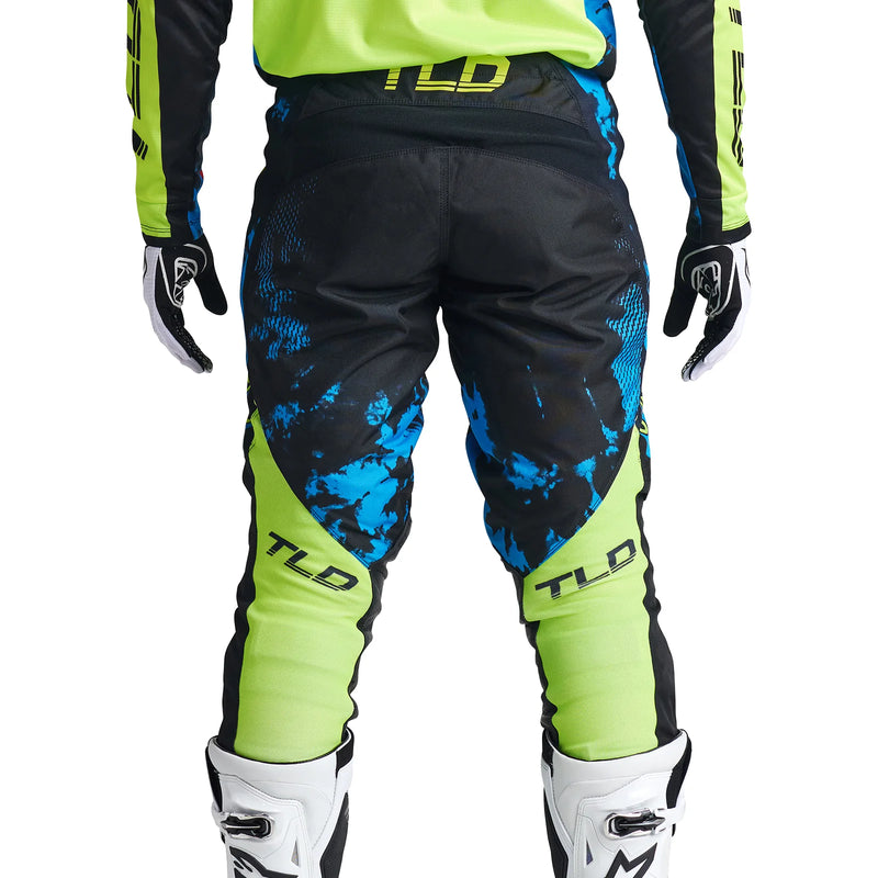 Pantalón de moto GP Astro Black/Yellow Troy Lee Designs