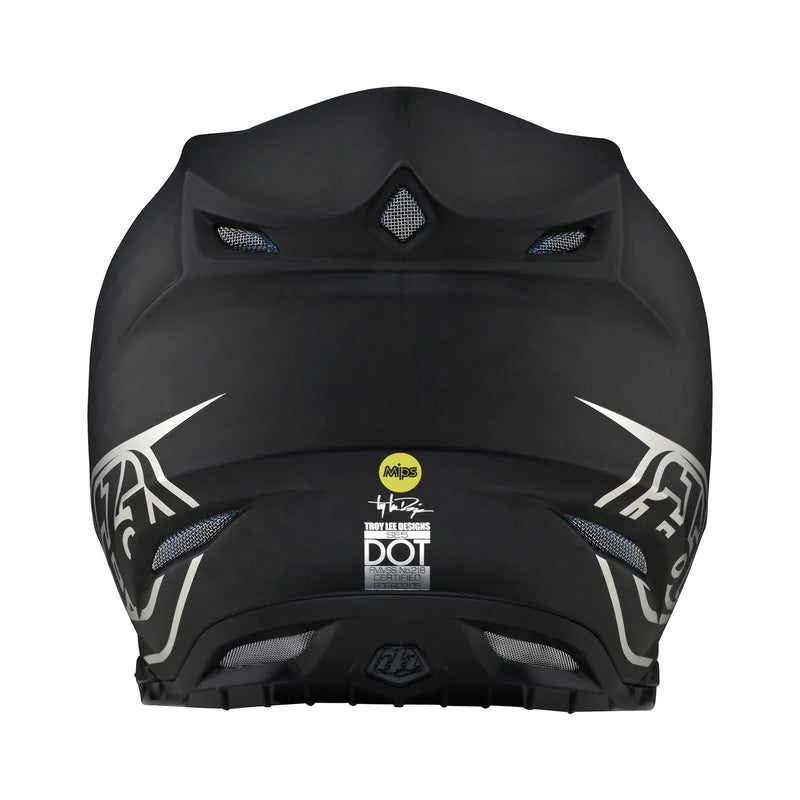 Casco de Moto SE5 Carbon Stealth Black Troy Lee Designs