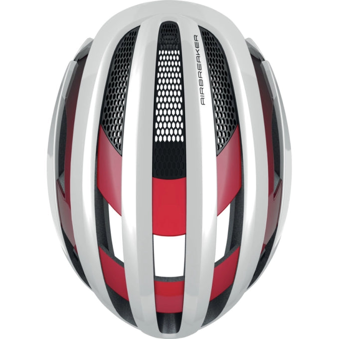 Casco Bicicleta Adulto AIRBREAKER Blanco Rojo