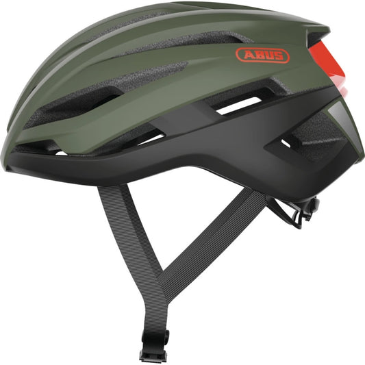Casco Bicicleta Adulto Abus STORMCHASER Verde Oliva