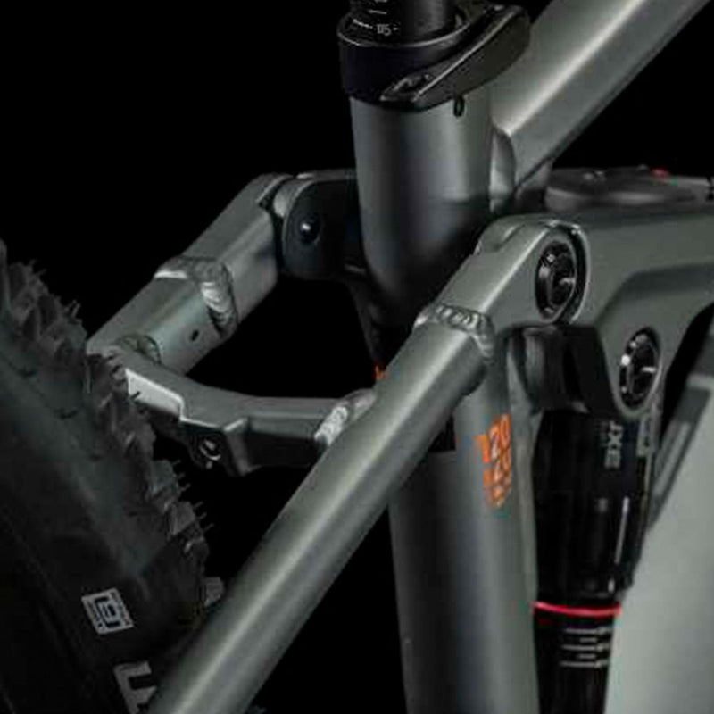 Bicicleta Eléctrica CUBE Stereo Hybrid 120 Pro 750 29" Flashgrey'n'Orange
