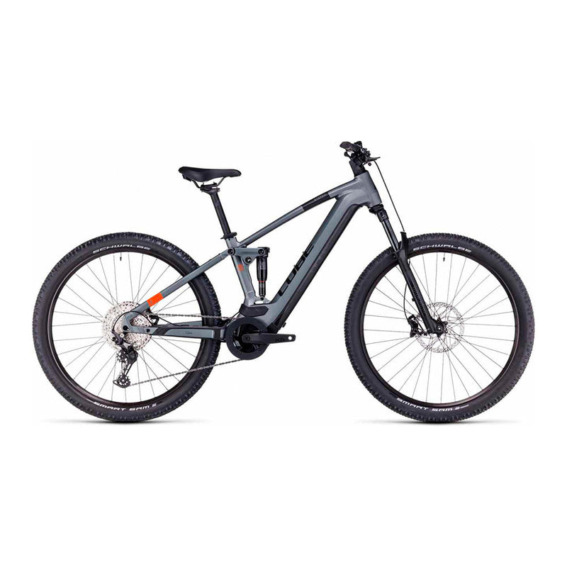 Bicicleta Eléctrica CUBE Stereo Hybrid 120 Pro 750 29" Flashgrey'n'Orange
