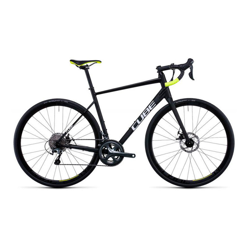 Bicicleta Ruta Cube ATTAIN RACE 700" BLACK´N´WHITE